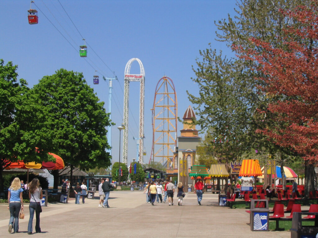 Power Tower and Top Thrill Dragster