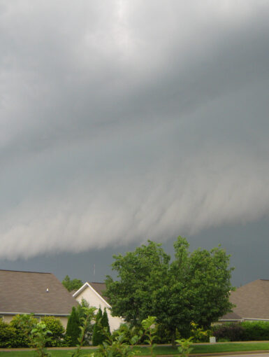 Bloomington Indiana Shelf Cloud