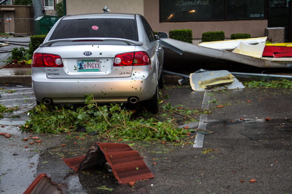 Tornado Damage at Jasons Deli