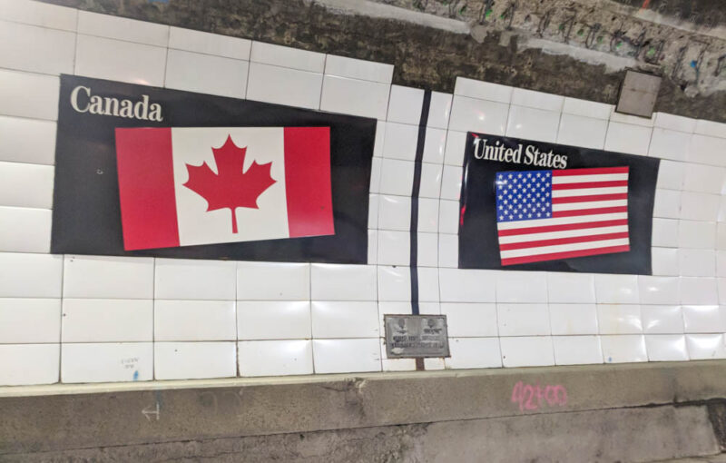 USA Canada Border