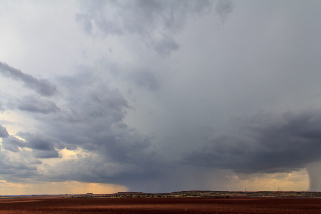 Storms starting in Texas