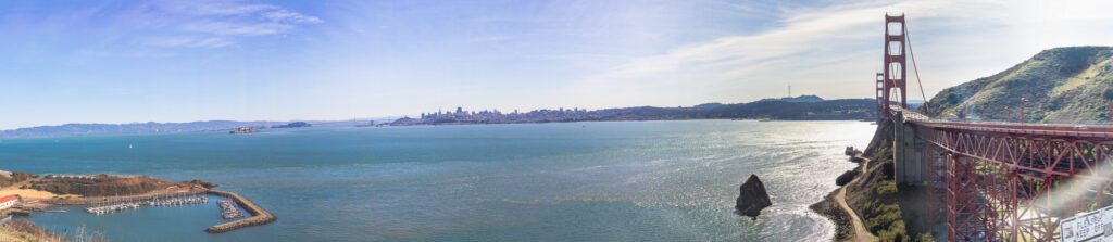 Golden Gate Bridge from Vista Point