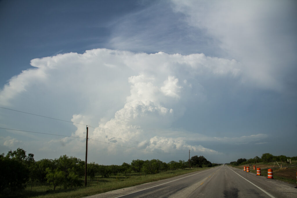 Supercell updraft