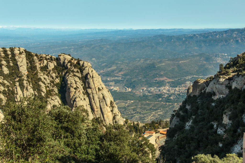 Top of Montserrat after Funicular ride