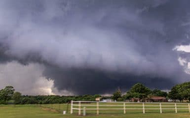 Wedge Tornado North of Sulphur, OK on May 9, 2016