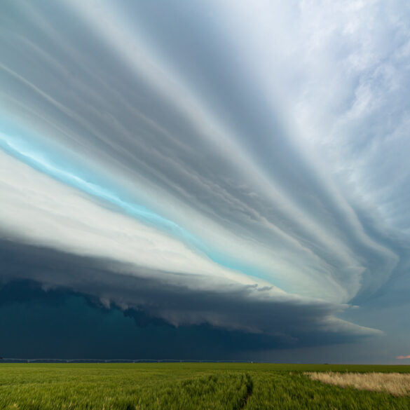 Shelf Cloud near Spearman, TX