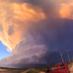 May 22nd near Garden City, Texas. This supercell showed me almost a dozen tornadoes and some great structure.