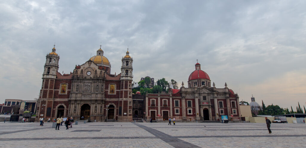 Outside of Our Lady of Guadalupe Church