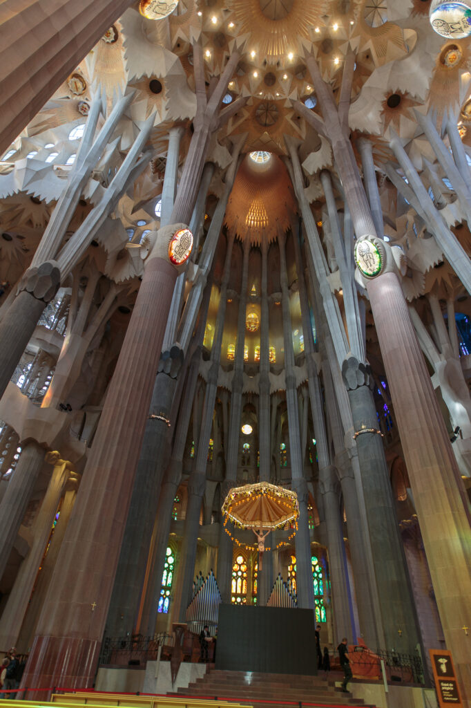 Inside the Sagrada Familia