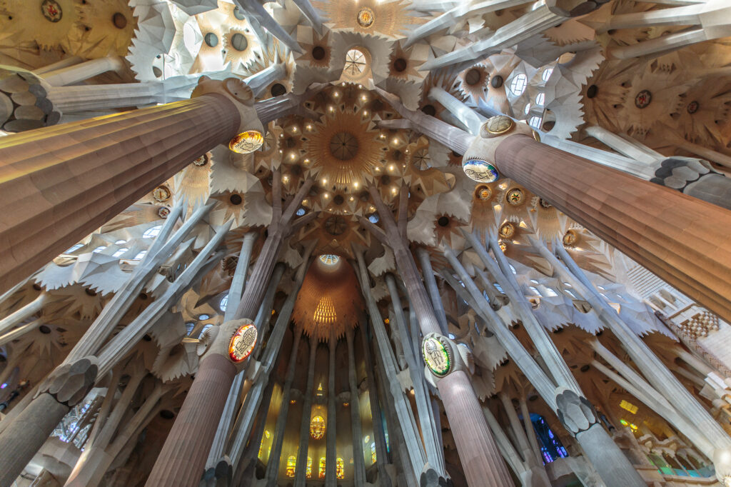 Sagrada Familia Ceiling