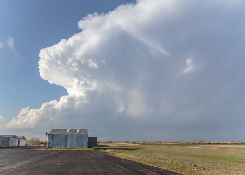 Storm building near Buffalo