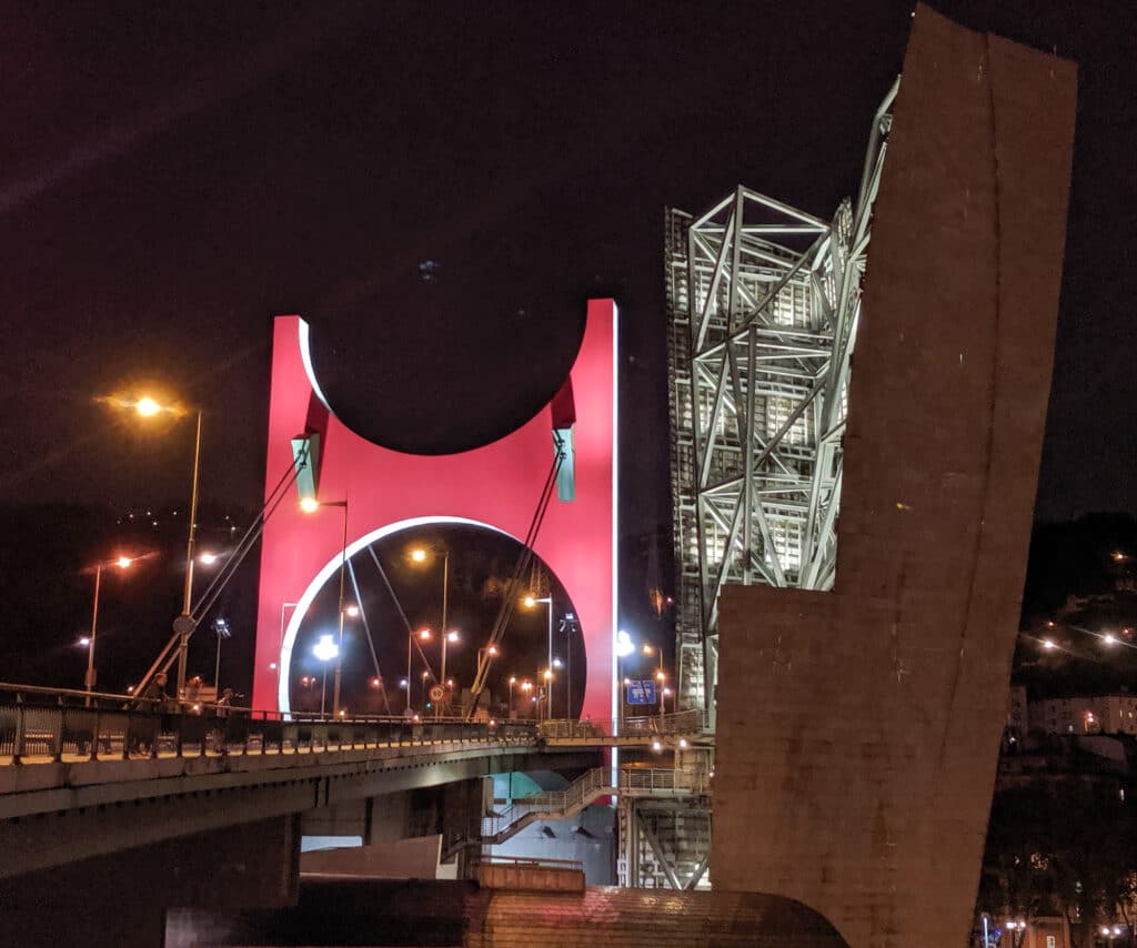 La Salve Bridge in Bilbao Spain