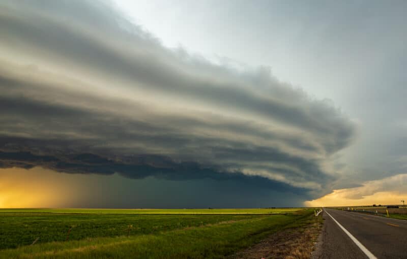 Shelf Cloud near Duke