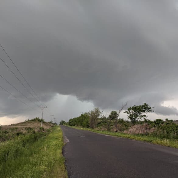 Supercell over Sportsmen Acres, OK