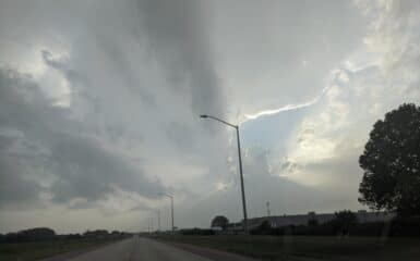 Storms failing in Iowa