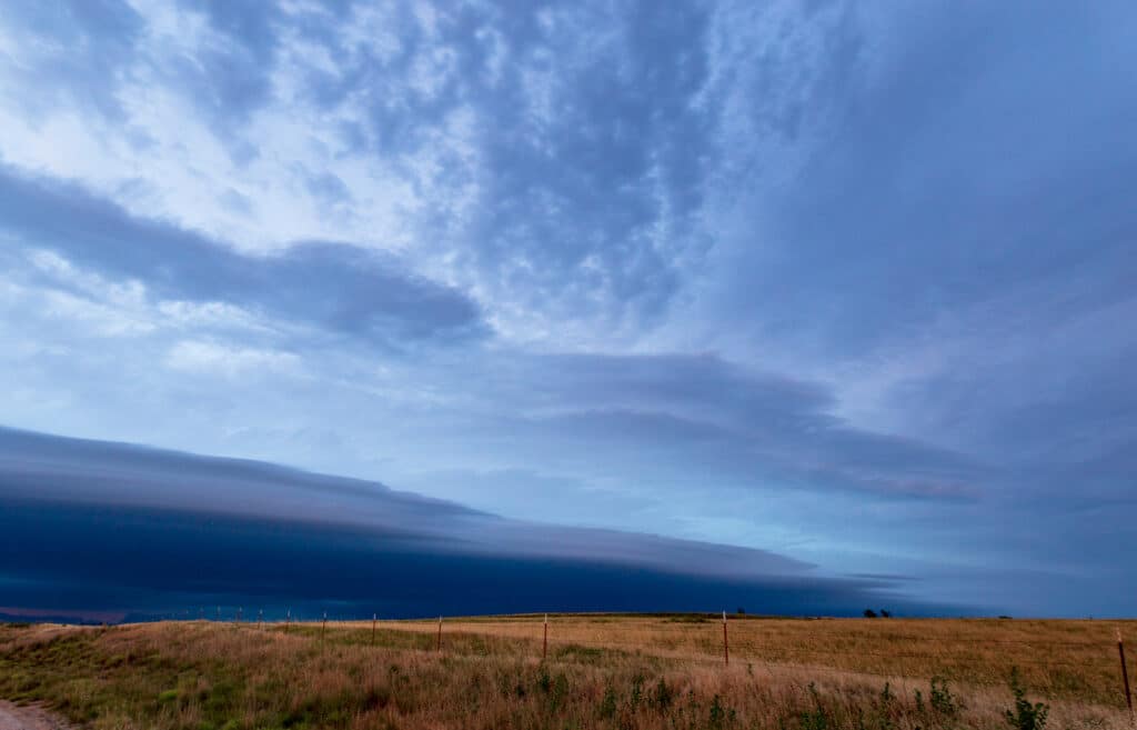 Roll, Oklahoma Shelf Cloud