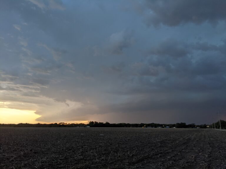 Supercell near Salina Kansas