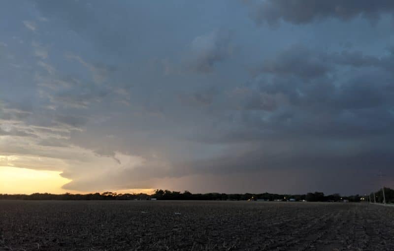 Supercell near Salina Kansas