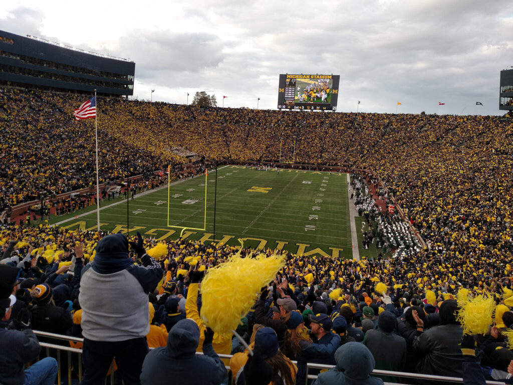 Touchdown Michigan!