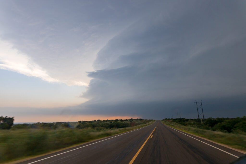 Updraft of the Matador Storm