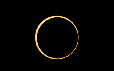 Annular Solar Eclipse on October 14, 2023 from Boerne, TX