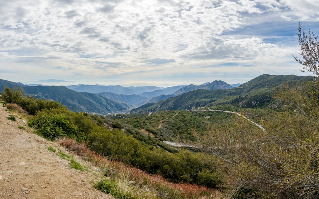 San Gabriel Canyon Road Lookout