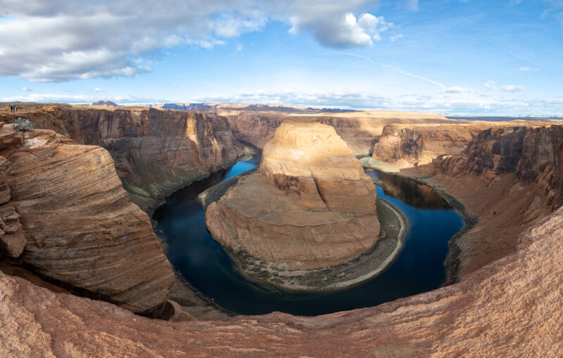 Panoramic View of the Horseshoe Bend