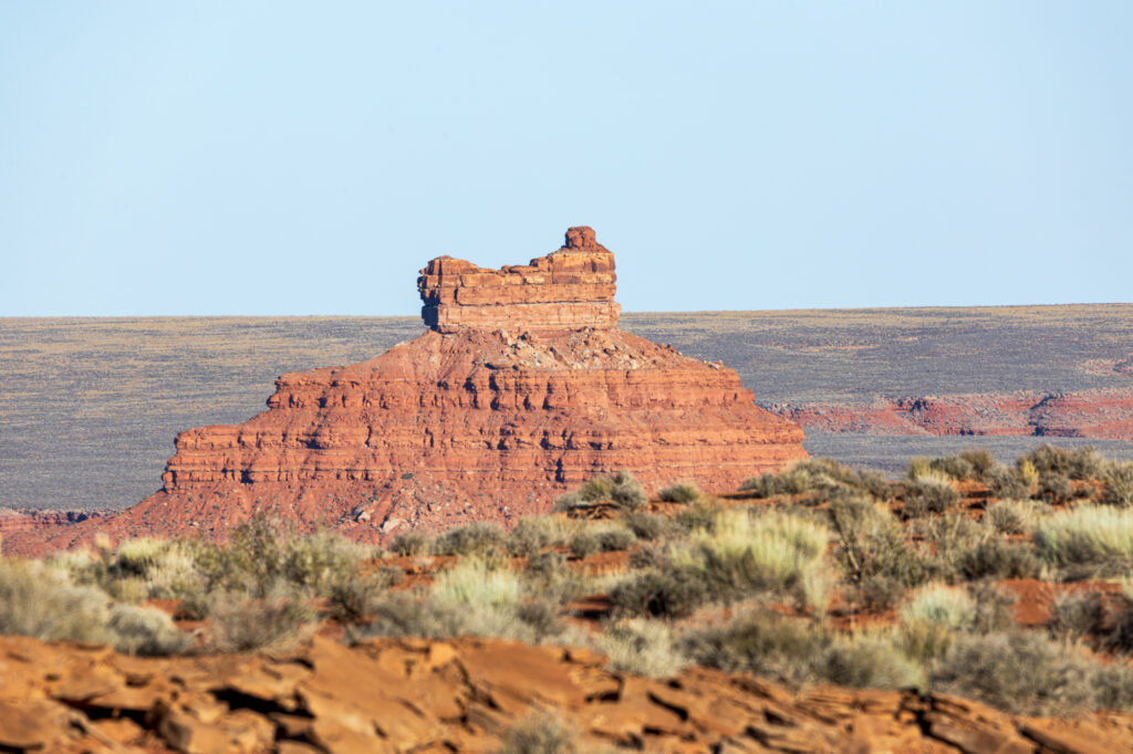 Setting Hen Butte