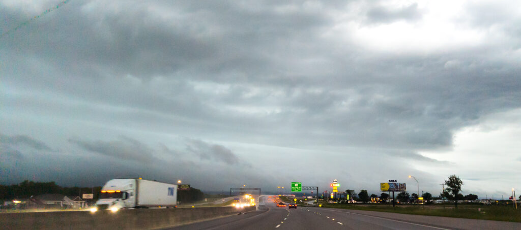 Shelf Cloud along I35