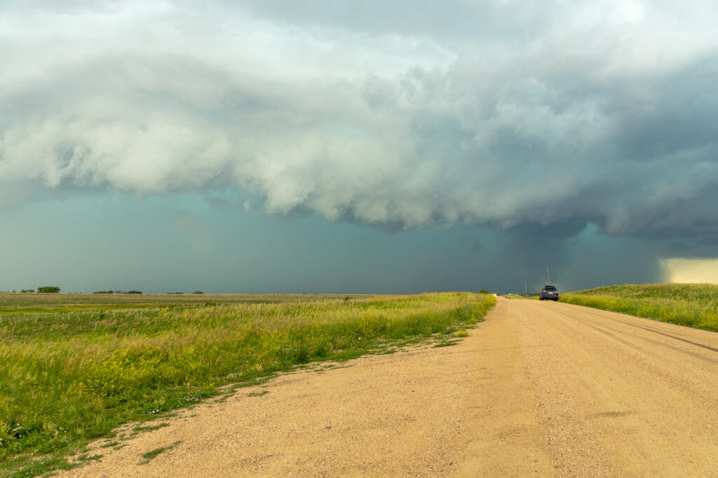 Plymouth Nebraska Shelf Cloud