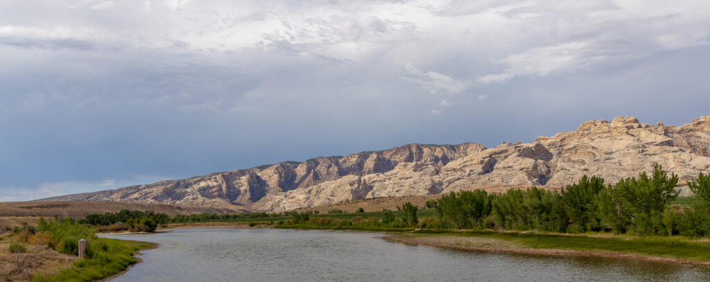 Green River with Split Mountain