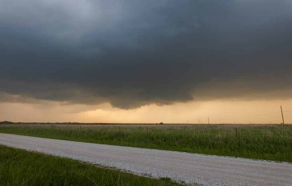 Storm near Petrolia Texas