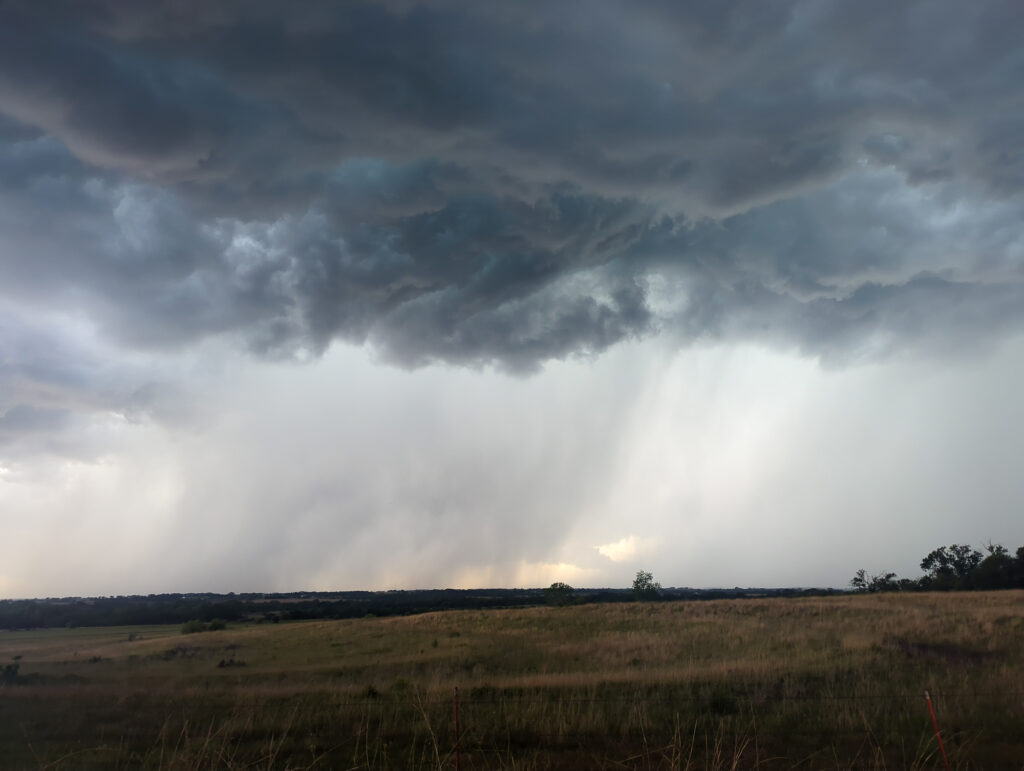 Storm near Garden Plain Kansas
