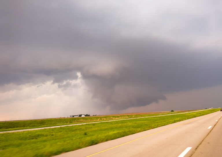Wall Cloud nearing US81