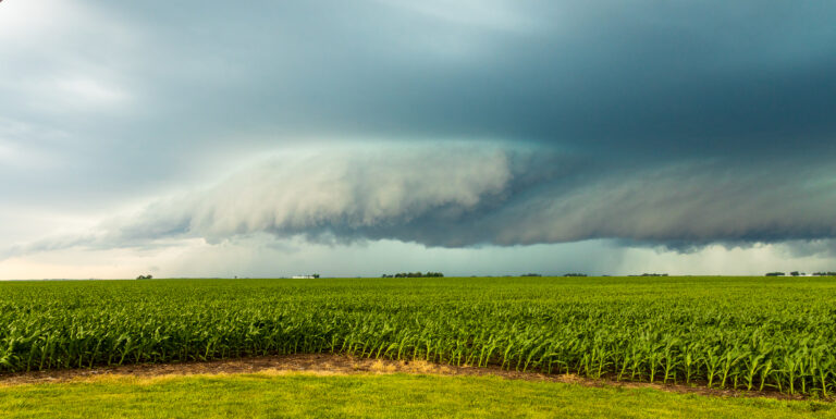 Storm near Blue Mound